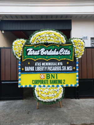 Papan Bunga Duka di Kotamatsum Iii