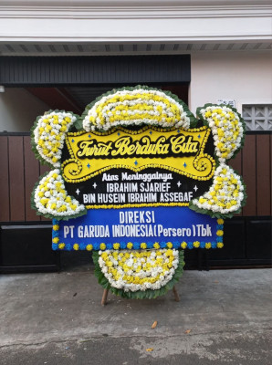 Papan Bunga Duka di Kotamatsum Iii