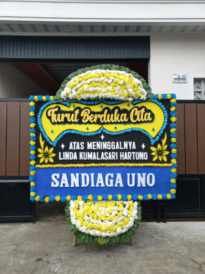Papan Bunga Duka di Kotamatsum Iii